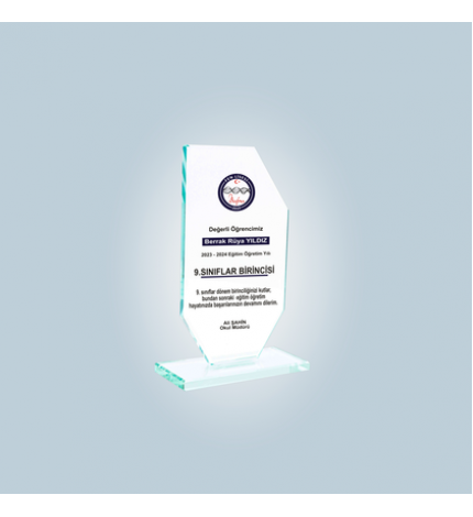 HZ-202 KRİSTAL PLAKET
